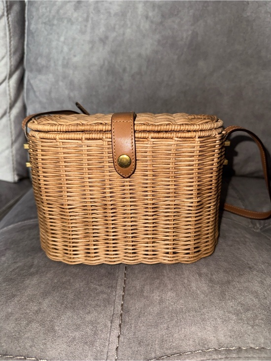 Saint Laurent Handbags - New Saint Laurent wicker vanity bag